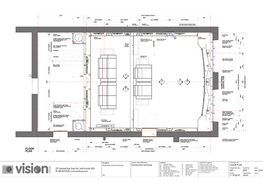 Home Theatre Plans