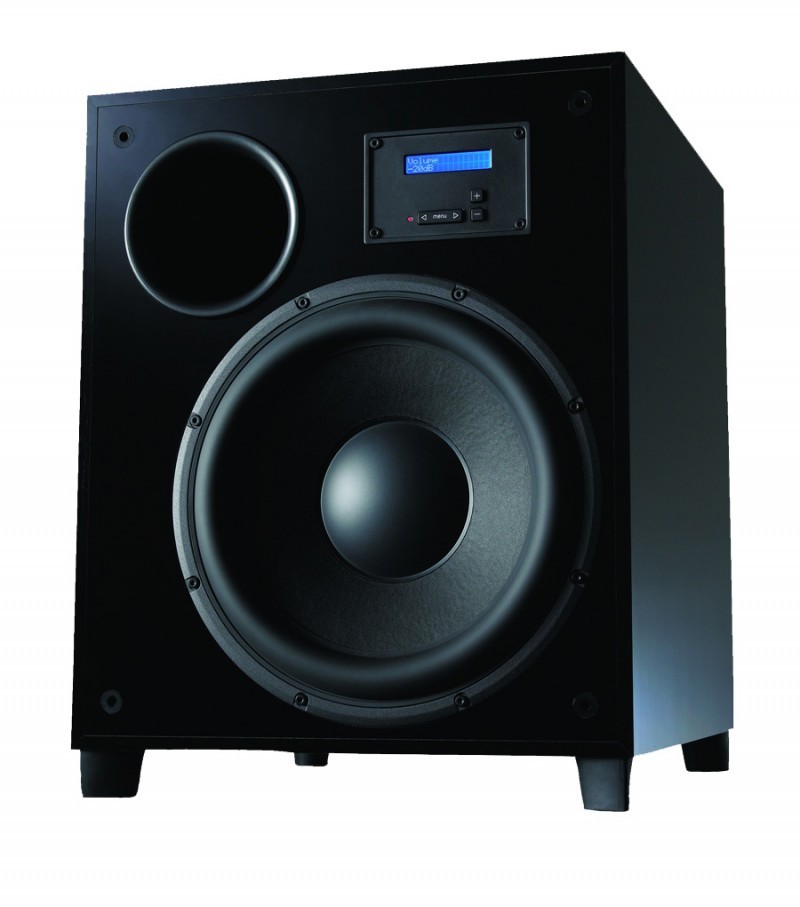 Krix VOLCANIX Subwoofer In black woodgrain vinyl Speakers at Vision